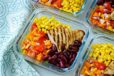 Clean Eating Meal Prep: Deconstructed Chicken Burrito Bowls! | Clean ...