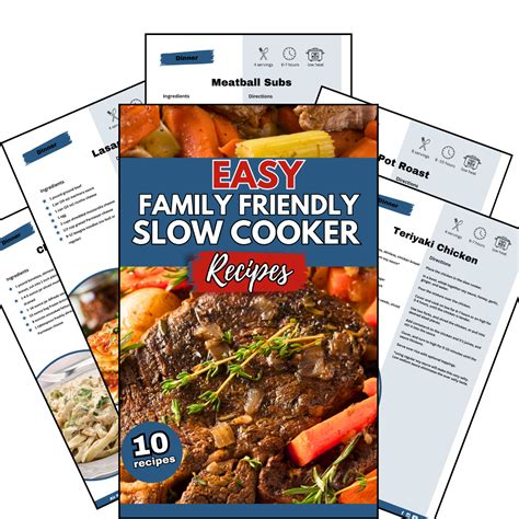 10 Easy Family Friendly Slow Cooker Recipes – Air Frying Foodie Shop