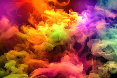 Colorful Smoke Background Graphic by Rizwana Khan · Creative Fabrica