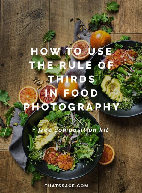 How can the 'rule of thirds' help you and your food photography? Click ...