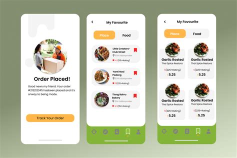 Food Delivery Mobile App Design | Figma