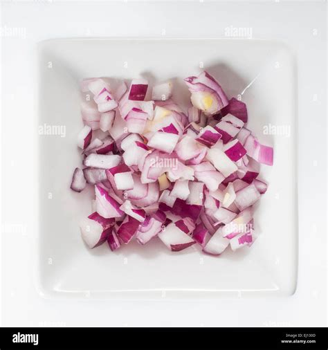 Diced Red Onion Stock Photos &amp; Diced Red Onion Stock Images - Alamy