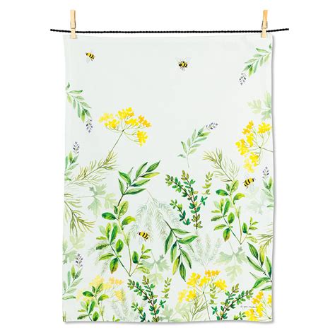 Set of 12 Herb Garden Tea Towel - Walmart.com