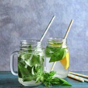 Easy Basil Water Recipe (Plus Variations) | The Olive Branch Nest