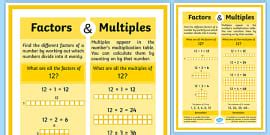 What Is a Multiple? | Definition &amp; Examples | Twinkl