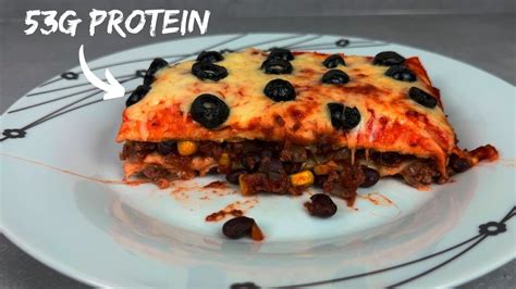 High Protein Mexican Inspired Lasagna, Easy and Delicious!!!! - YouTube