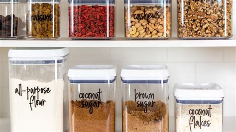 How To Store Long-Lasting Ingredients Properly