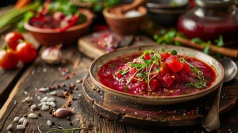 Colorful and Appetizing Food Photography in a Rustic Kitchen Setting ...