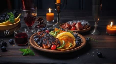 Food on a Plate, Food on the Table, Delicious Foods on the Table, Tasty ...