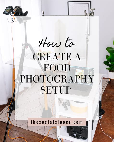 How To Create a Food Photography Setup - The Social Sipper
