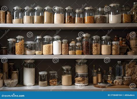 A Neatly Organized Pantry with Easy-to-find Ingredients, Ready for ...