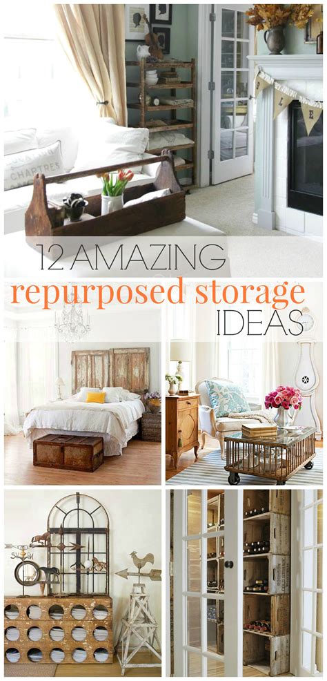 Repurposed Storage Ideas