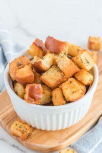 Easy Air Fryer Croutons - Crispy in 10 Minutes