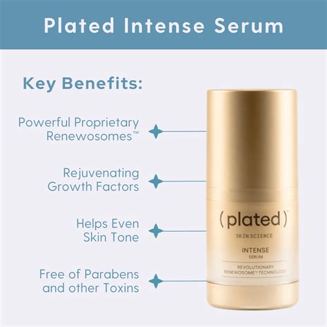 Plated SkinScience INTENSE Serum – Skin Type Solutions