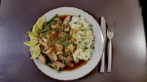 Home-cooked, Simple and Delicious Dishes Stock Photo - Image of ...