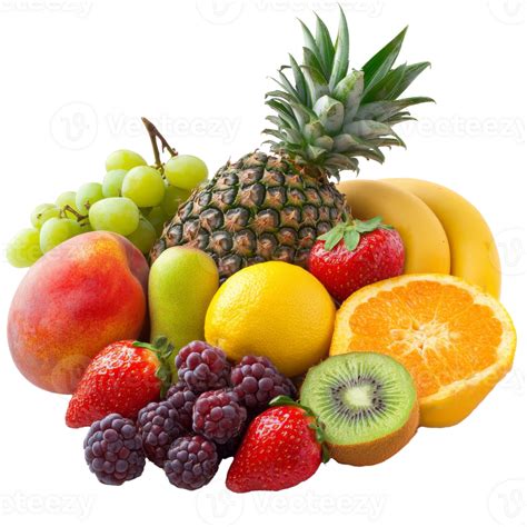 Beautifully arranged seasonal fruits, cut out transparent 49950457 PNG