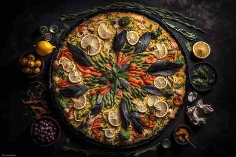 Overhead Food Photographs Midjourney Prompt | PromptBase