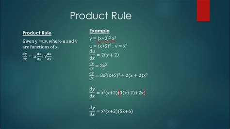 Calculus- Chain rule, product rule and quotient rule - YouTube