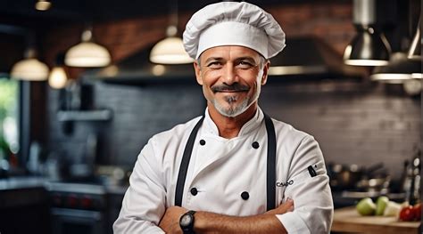 Smiling Restaurant Chef Free Stock Photo - Public Domain Pictures