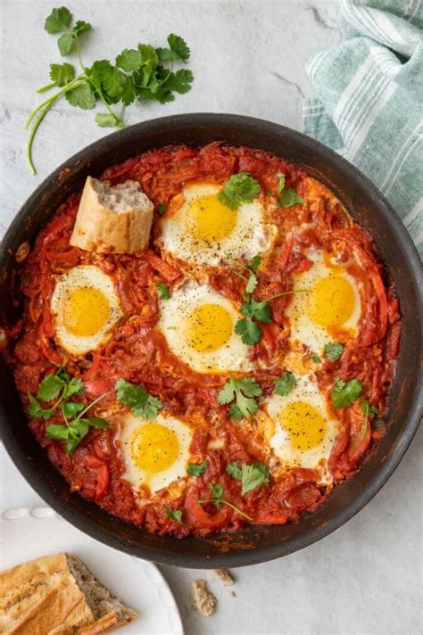 Full Flavored Shakshuka Recipe in a Rich Tomato Sauce