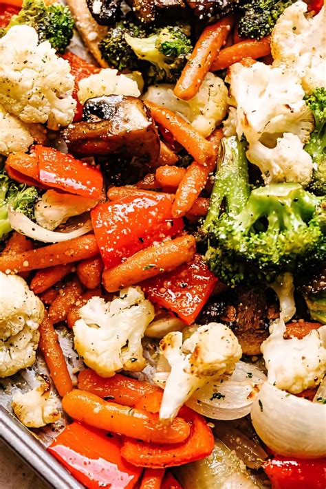 How to keep vibrant colors in roasted vegetables for stunning photos?