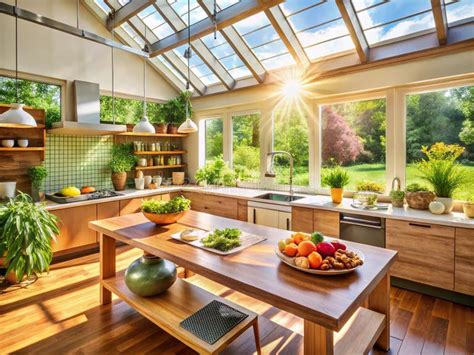 Sustainable Home Cooking EcoFriendly Meal Prep with Renewable Energy ...