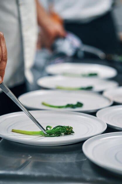 Premium Photo | Vegetable garnish food presentation