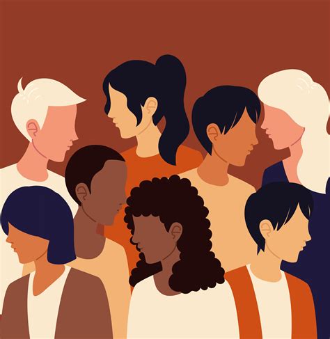 Diverse Group Of People Vector Art, Icons, and Graphics for Free Download