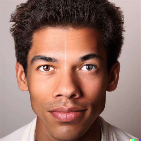 The most mixed race man in the world : r/dalle2