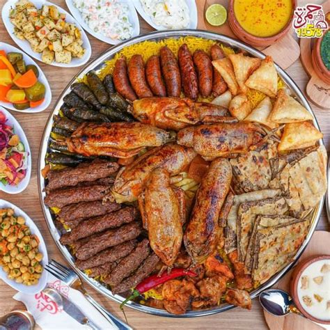 Delicious Meat and Vegetable Platter