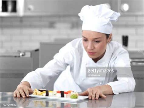 Chef Presenting Completed Dish Photos and Premium High Res Pictures ...