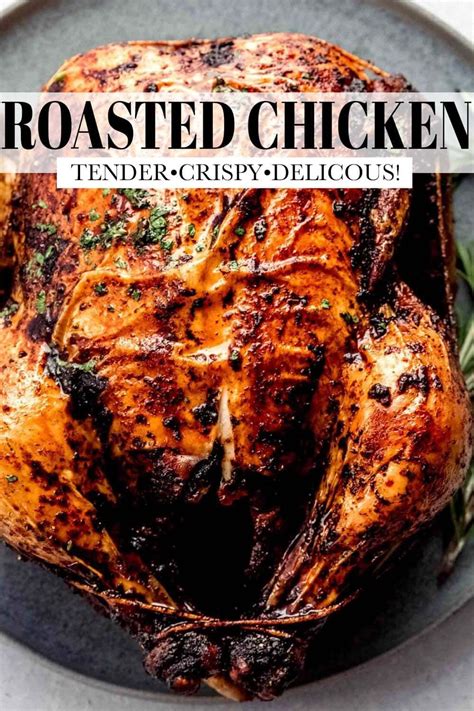Roast chicken crispy skin – Artofit