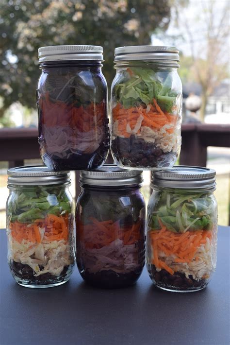 Been There Baked That: Layered Mason Jar Salads