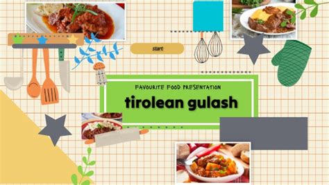 COOKING RECIPE PRESENTATION