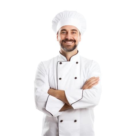 Premium Photo | Handsome chef isolated