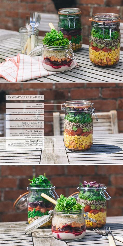 Layered Mason Jar Salad