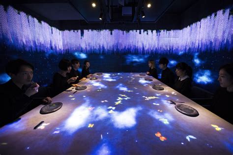 Interactive Dining Experience At Tokyo's Sagaya By TeamLab