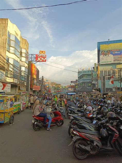 A Busy Street Famous for the Street Food Market Editorial Photo - Image ...