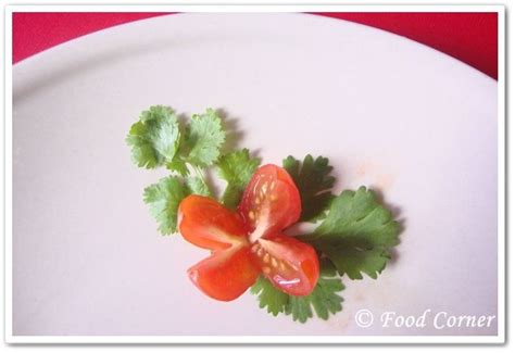 Simple Food Garnishing