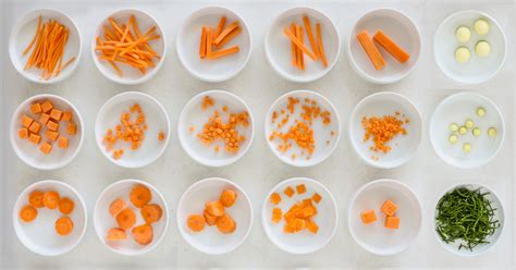 Mise en Place: Guide to Classic Vegetable Cuts | Crush Mag