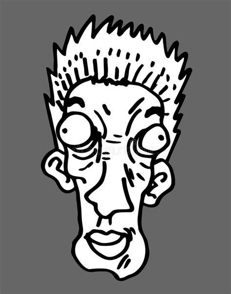 Crazy Cartoon Face Stock Illustrations – 20,821 Crazy Cartoon Face ...