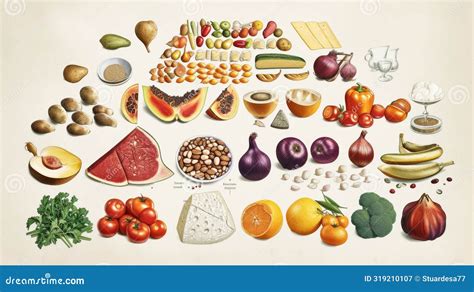 Varied Healthy Food Spread stock image. Image of wellness - 319210107