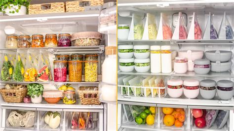 Smart fridge organization hacks for vibrant, visible foodie ingredients?