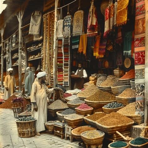 Free Bustling Market Scene Image | Download at StockCake