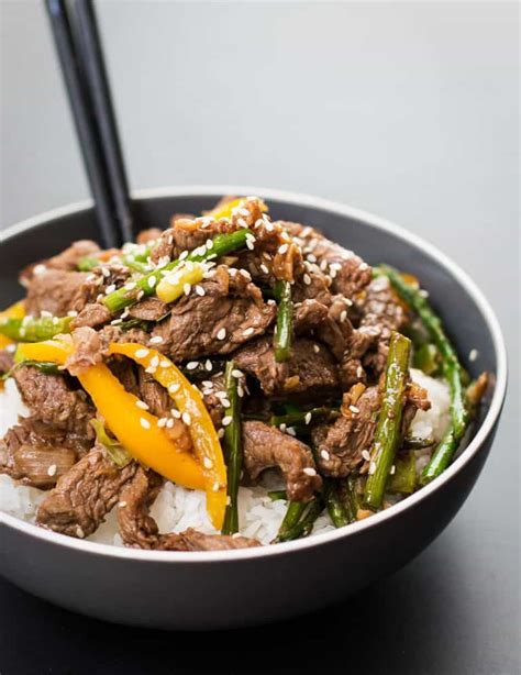 Honey Ginger Sesame Beef Stir Fry - Posh Journal