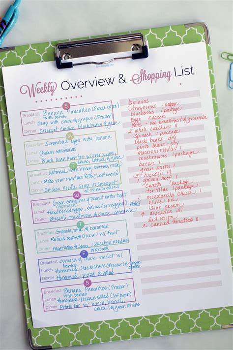 How do you plan a week of colorful, nutritious real food meals visually appealing for sharing?