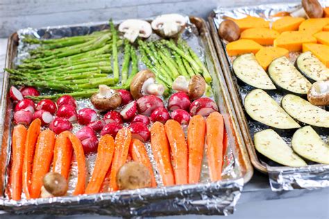 Roasted Vegetable Platter - Marathons &amp; Motivation