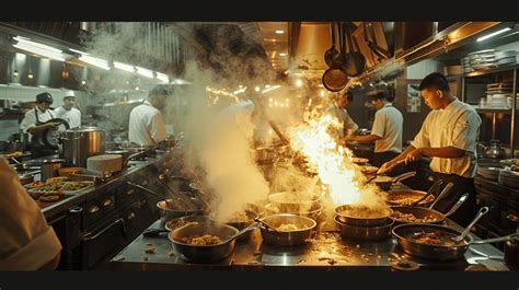 Free Busy restaurant kitchen Image | Download at StockCake