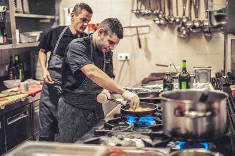 Busy Restaurant Kitchen Stock Photos, Pictures &amp; Royalty-Free Images ...