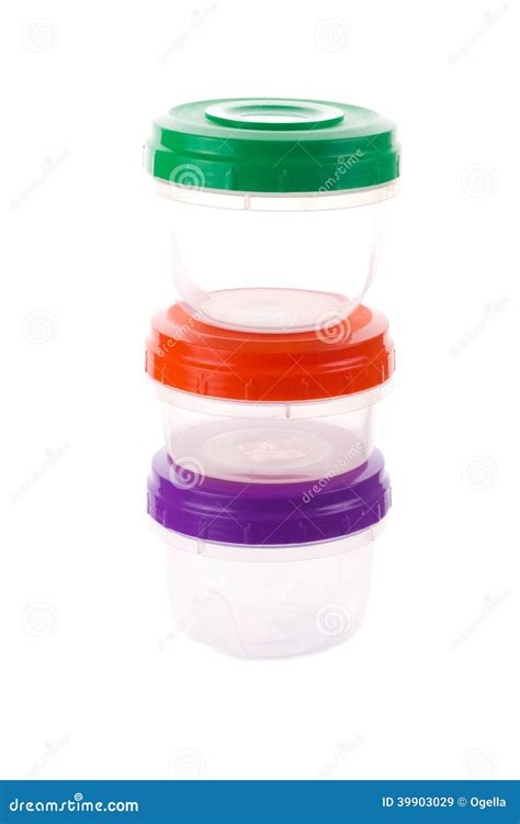 Set of food containers stock image. Image of transparent - 39903029